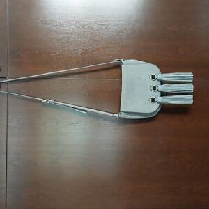 Acote suede grayish blue bag.